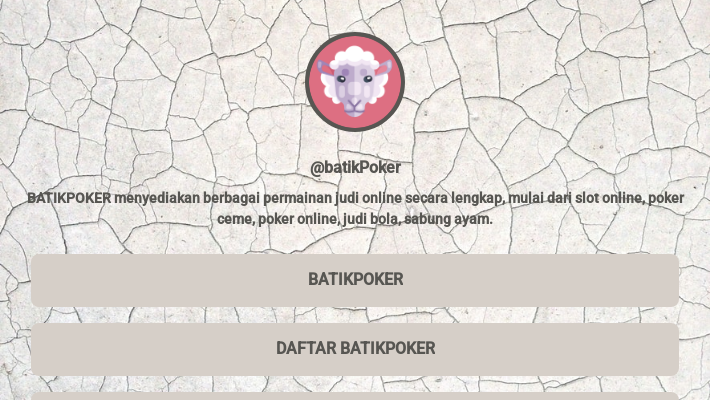 batikPoker Link Space
